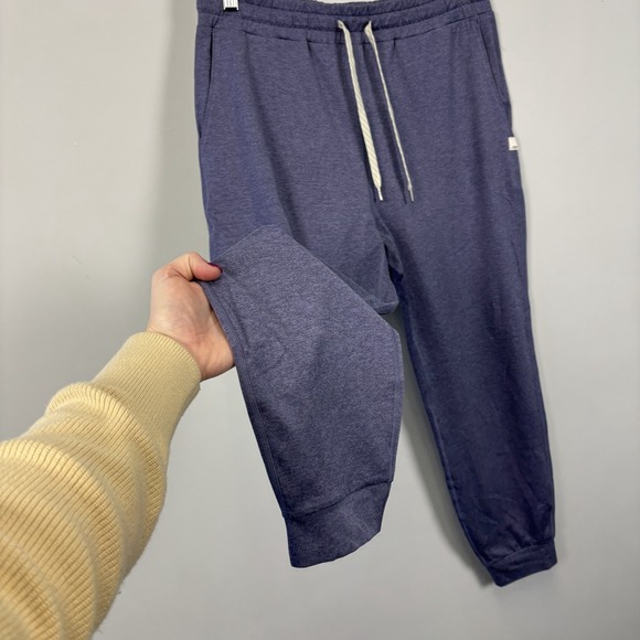 Vuori Women's Performance Jogger Heathered Purple Sweatpant Pocket Size M Lounge - Picture 7 of 13